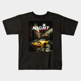 JDM 240SX [Yellow] Night Hunter Kids T-Shirt